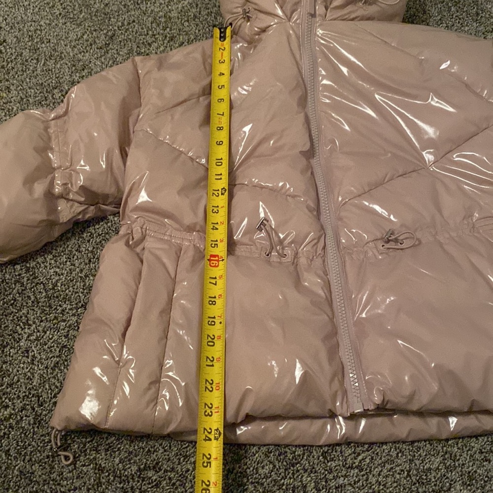 ALO Stunner Puffer Jacket Dusty Pink Size Small - Picture 14 of 14